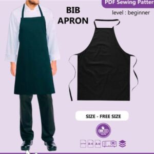 Bib Apron PDF Sewing Pattern | Unoform