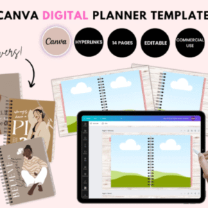 Canva DIGITAL Planner Template