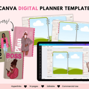 Canva DIGITAL Planner Template