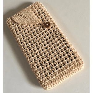 Lacy Leafy Phone Cozy Crochet Pattern
