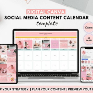 Social Media Content Canva Template
