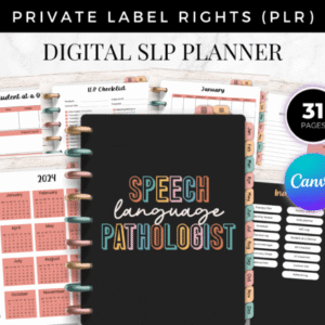 Speech Language Pathologist Planner